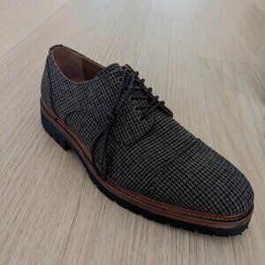 The Country Captoe in Espresso Oxford Lugsole Wool Mens Size EU 38.5 US 5.5